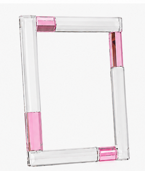 RIM CRYSTAL PINK 5X7 FRAME CPF087