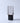 CRYSTAL VASE W/ BLACK FOOT LARGE VCV4980