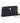 BLACK LEATHER BOW EVENING BAG
