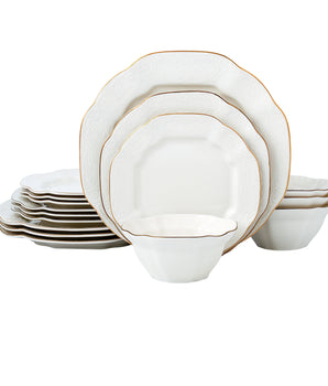 BERNADOTTE IVORY DINNERWARE SET S/4 1950G-16B