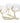 Gold 3 Bowl Branch W/ Removable Glass GRC2175