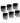ONYX SHOT GLASS BLACK 2.6OZ S/6 34110-BLACK-S6