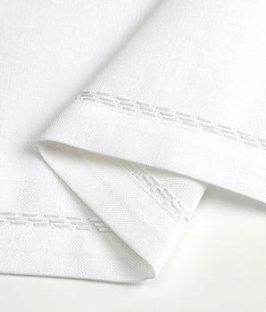 3 Line Napkin White NPK2-WT