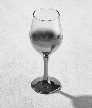 Ombre Silver, Gradual Wine Glass 14OZ Set/6 VD-6008-S