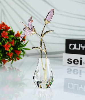 PINK LILY CRYSTAL FLORAL DMCF-LIL-PN