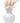 White Glass Vase Large VWV5022