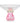 CRYSTAL CANDY BOWL W/ PINK & AMBER BASE VDB4068