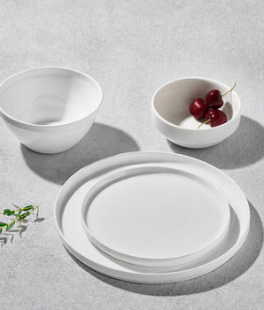 AIDAN BONE CHINA WHITE DINNERWARE