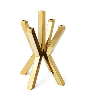 ASTERIX 5 LITE GOLD Candelabra 15" 51181
