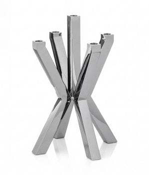 ASTERIX 5 LITE SILVER 15" CANDELABRA 51180