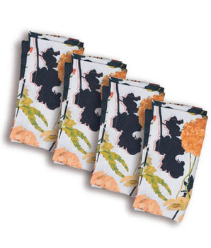 AUBURN BOUQUE 20.5" FAUX LINEN NAPKIN S/4 LN200006