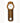 Walnut Pent Wall Clock C3383