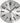 Silhoutte Alumn Wall Colck C4646