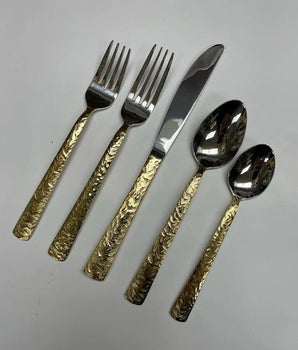 Canyon / Quarry Cutlery Gold S/4  G10086