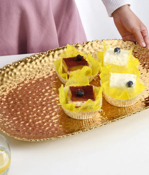 Extra Large Serving Platter Gold CER-2144-G