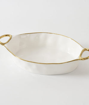 OVAL BAKING DISH CER2805WG