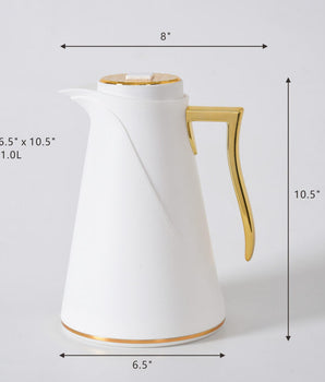 Textured Thermal Carafe White CRF1891WG