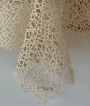 BEIGE EBONY TABLECLOTH