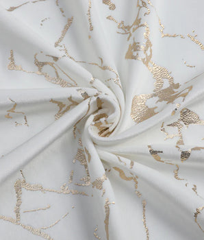 VELVET GLACIER GOLD TABLECLOTH