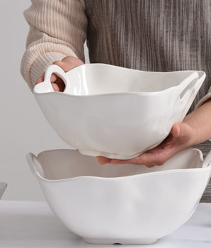 Melamine White Medium Bowl IVY2607