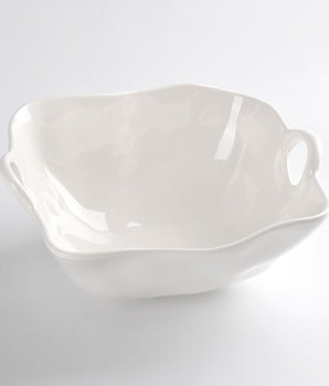Melamine White Medium Bowl IVY2607