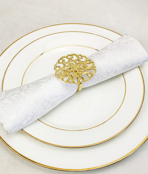 Gold Lace Napkin Ring NR1187