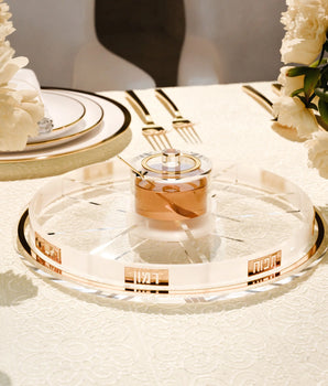 LUCENT SIMANIM TRAY GOLD
