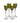 VIVID LIQUOR GLASS GREEN S/4 DY-207-GRN-S4
