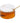 Leatherette Lucite Honey Dish J-LHD-W-GD
