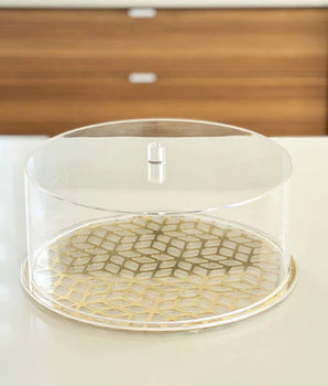 Laser Cut Design Cake Dome J-PLCD-LGD