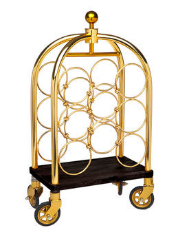 Luggage Cart Winecart Gold 19921