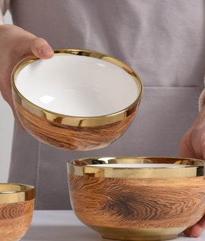 WOOD LOOK SMALL BOWL MAD4002G