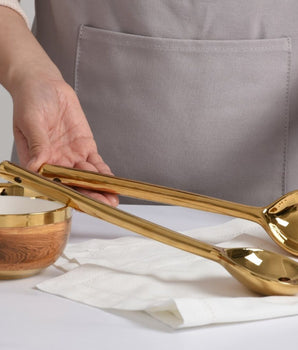 Porcelain Gold Servers MAD4007G