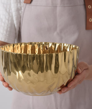 GOLD MEDIUM BOWL MAS2843G