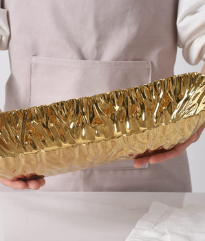 GOLD DEEP RECTANGULAR SERVER MAS2886G