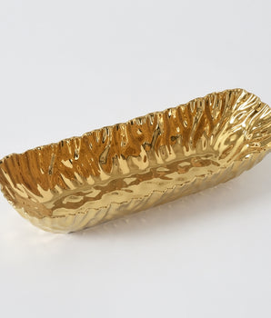 GOLD DEEP RECTANGULAR SERVER MAS2886G