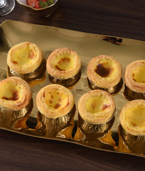 Gold Rectangle  Platter MON2583G