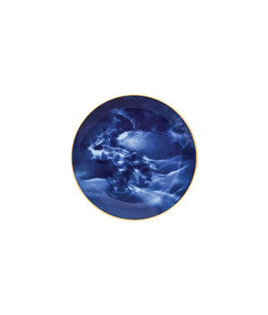 Blue Legacy Dessert Plates S/4