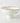 FOOTED BOWL WHITE W/ GOLD RIM MEDIUM POR0021WG