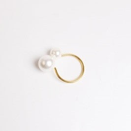 Gold Pearl Napkin Ring NR1116G