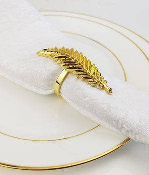 GOLD LEAF NAPKIN RING NR1207