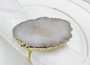 Marble Agatstone Napkin Ring NR1213