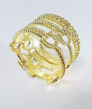 GOLD BUCKLE NAPKIN RING NR1216