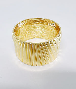 GOLD WOODGRAIN NAPKIN RING NR1217