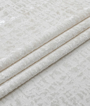 Velvet Patina Pearl White Tablecloth