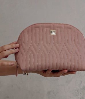 ROZAY COSMETIC BAG MAUVE RCBMV1