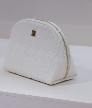 ROZAY COSMETIC BAG WHITE RCBWH1