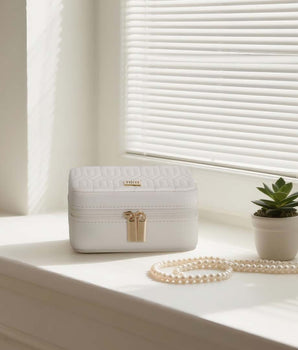 ROZAY JEWELRY BOX  WHITE SMALL RTJCWH