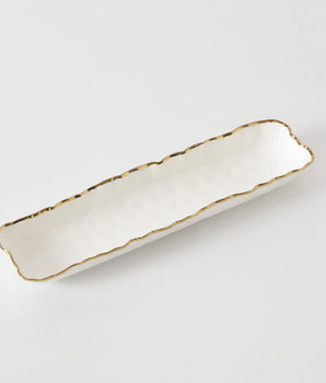 PORCELAIN CRACKER TRAY POR0010WG