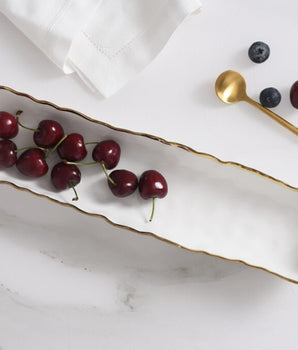 PORCELAIN CRACKER TRAY POR0010WG